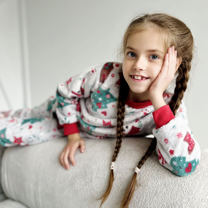 Піжама Новорічна 538-1 (велсофт)