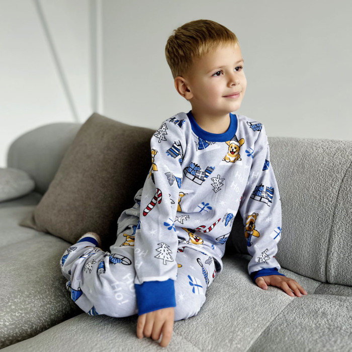 Піжама "Christmas" дитяча 592-3 (начіс)