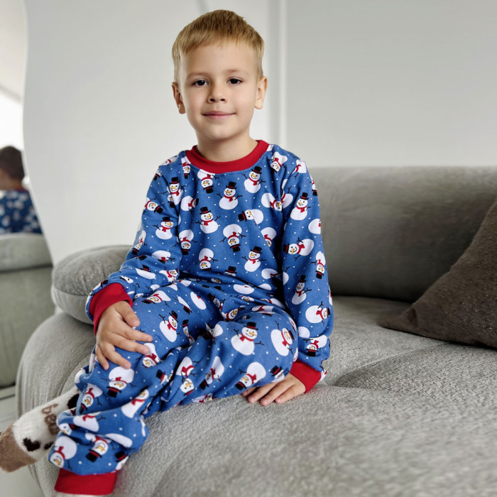 Піжама "Christmas" дитяча 592-3 (начіс)