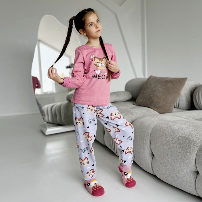 Піжама підліткова для дівчинки 594 (начіс)