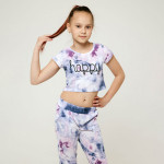 Футболка для девочек 4145(кулир)