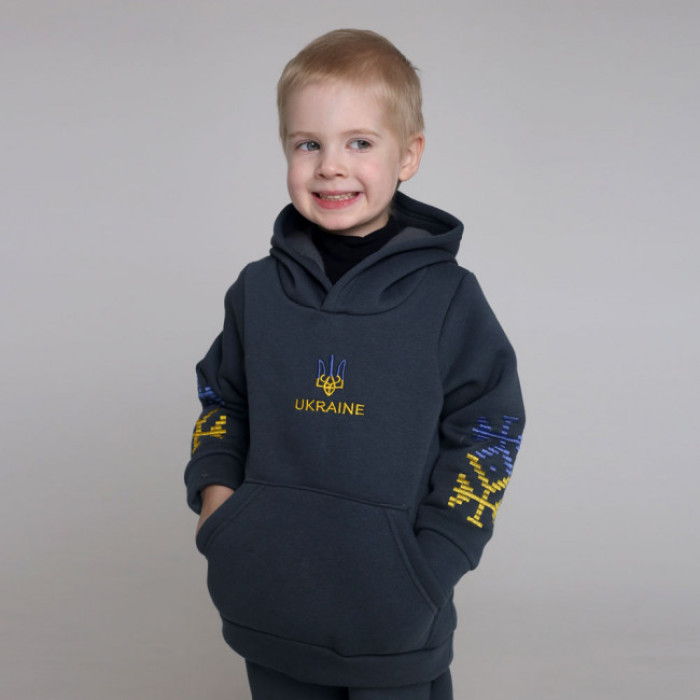 Худі дитячий Незламність 5104-9 (трьохнитка на флісі)