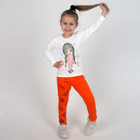 Лосини для дівчаток 4147 (двухнитка)