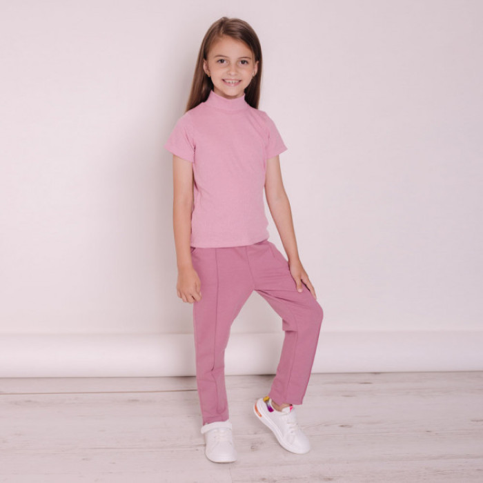 Блуза для дівчаток 4152 (інтерлок)