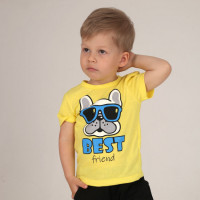 Футболка Best friend 3137-8 (кулір)