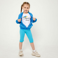 Футболка Украина свободная 5118-4 (кулир)