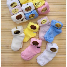 Шкарпетки для немовлят теплі (в'язка) 0/6 міс 114