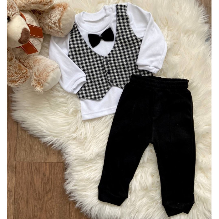 Комплект для мальчика Джентельмен 3201 (интерлок)