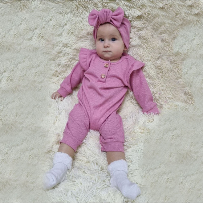 Комбінезон для дівчинки 3294 (інтерлок)