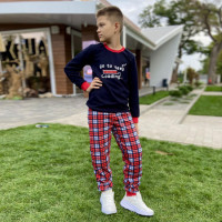 Піжама підліткова для хлопчика 589-6 (начіс)