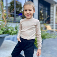 Гольф однотонный детский 713-1 (интерлок)