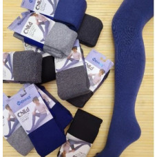 Колготи для хлопчика однотонні махрові 9323