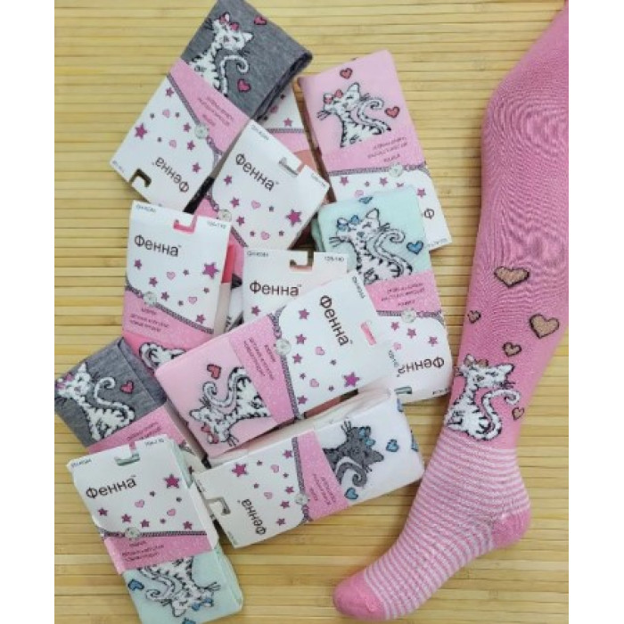 Колготи для дівчинки з малюнком (демі) К044