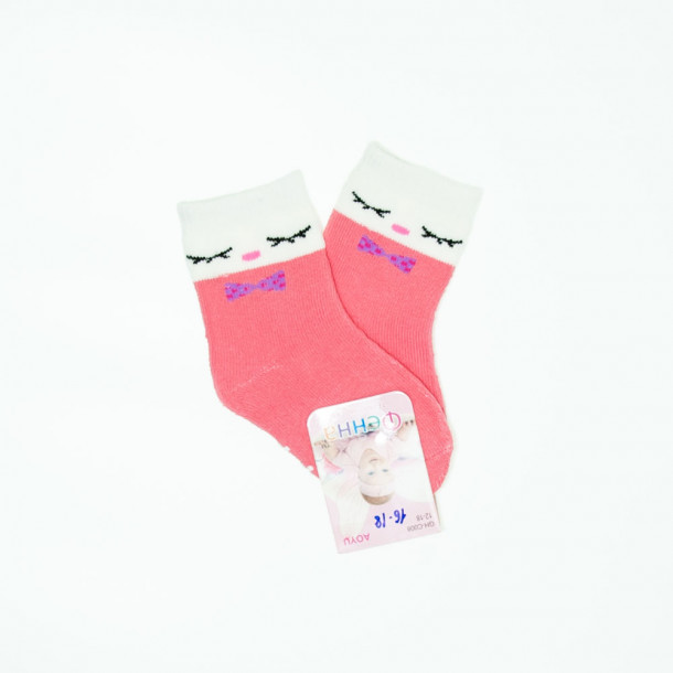 Шкарпетки для дівчаток, махра Фенна С008-2 Фото 1