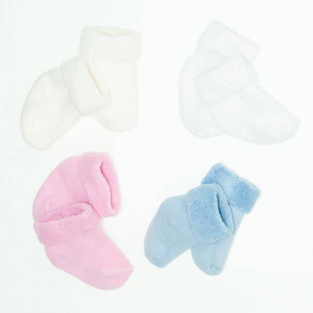 Шкарпетки для немовлят, махра (0-3 місяці) 126 Фото 1