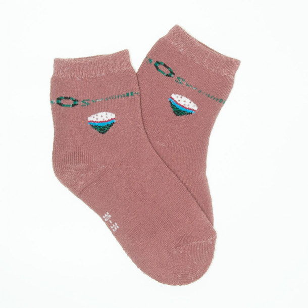 Шкарпетки для дівчаток, махра Фенна 3704 Фото 1