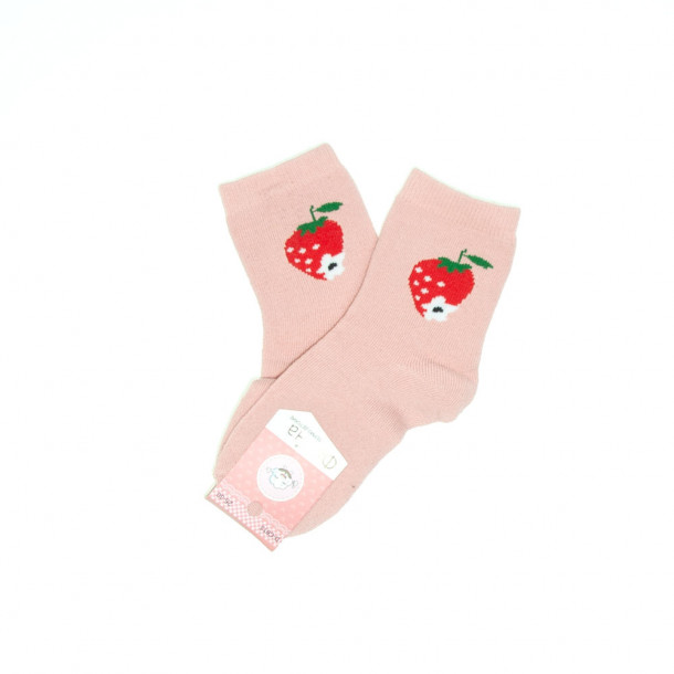 Шкарпетки для дівчаток, махра Фенна D-С613 Фото 1