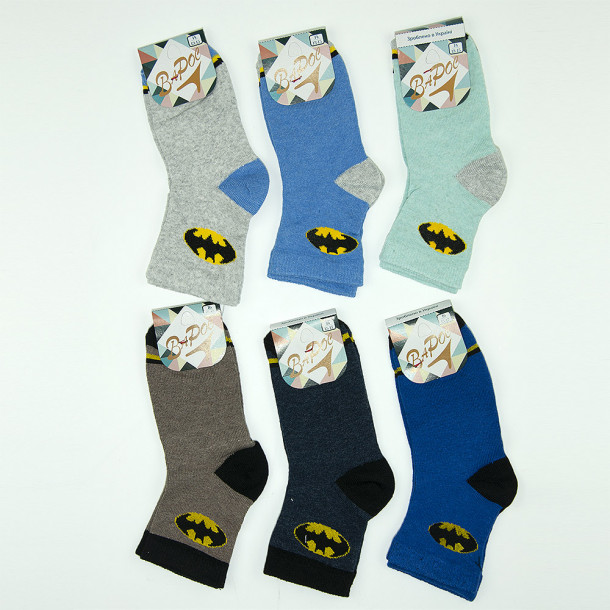 Шкарпетки дитячі Варос Бэтмен Фото 1